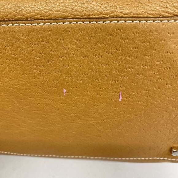 Salvatore Ferragamo Gancini Leather Shoulder Bag, Brown, Women's - Picture 11 of 13